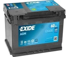 Exide Akumuliatorius 62 Ah 680 A EN 12V AGM