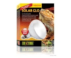 EXOTERRA – Solar Glo 160W Uva/Uvb Heat &amp; Sunlight E27 – (220.1822)