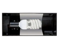 Exoterra - RAMP EXOTERRA Compact Top for 1 bulb - 30 x 15 x 9 cm