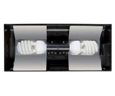 Exoterra - RAMP EXOTERRA Compact Top for 2 bulbs - 45 x 20 x 9 cm