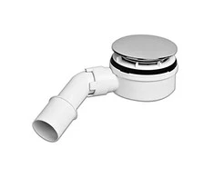 Sifonas McAlpine Pastlokinis sifonas su 90mm chromo dangteliu (HC2730LCPN-PB)
