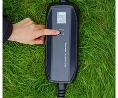 Portable Electric Car Charger Extralink BS-PCD030 16A 3.6kW Schuko, Single Phase, 5.5m, LCD Ekranas, IP67