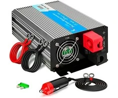 EXTRALINK automobilio įtampos keitiklis 12V-230V 500W grynas sinusas OPIP-500W