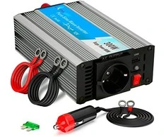 EXTRALINK automobilio įtampos keitiklis 12V-230V 300W grynas sinusas OPIP-300W