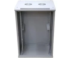 EXTRALINK 15U 600X600 ant sienos montuojama spintelė juodas