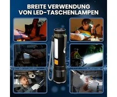 Extralink EFL-1138 Wili LED Flashlight, Built-in Baterija, 700lm