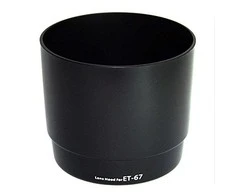 JJC „Canon Et-67“ objektyvo gaubtas