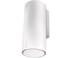 Gartraukis FABER HOOD CYLINDRA PLUS WH GLOSS A37, Pearled Baltas, 6 Led LV 4000K, 37 cm