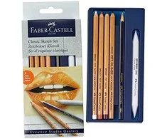 Faber-Castell – piešimo rinkinys Classic (114004)