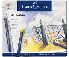 Faber-Castell - Goldfaber Color 48 pieštukų skardinė
