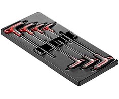 Grąžtas Atsuktuvų komplektas Facom MOD.89TXA; Torx; 7 vnt.