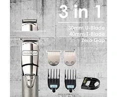 Įkraunama plaukų kirpimo-kantavimo mašinėlė - trimeris BaByliss PRO EDM Technology Metal Trimmer FX7880E