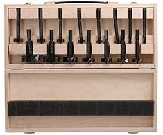 Grąžtas Famag Forstnerborsæt BORMAX 2.0 WS 15-dele. Ø 10, 12, 15, 16, 18, 20, 22, 25, 26, 28, 30, 35, 40, 45, 50 mm