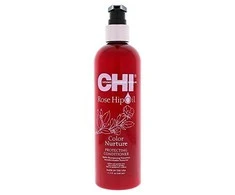 Dažytų plaukų kondicionierius CHI Rose Hip Oil Conditioner 340 ml