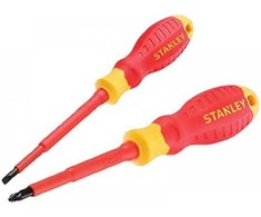 Stanley Izoliuotų atsuktuvų rinkinys 2 VDE (SLT60030- 0)