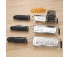 Tarka Microplane Gourmet Fin, juoda, MIC45004E