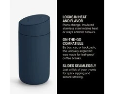 Thermo mug Fellow Carter Slide Stone Mėlyna, 473 ml