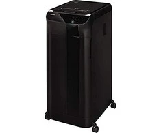 Fellowes Cross-Cut | AutoMax 550C | Juodas | Popieriaus smulkinimas | Kompaktinių diskų smulkinimas | Kreditinių kortelių smulkinimas