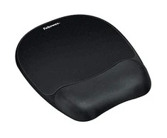 Kilimėlis pelei gelinis su atrama riešui Fellowes Memory Foam, juodas 0407-018