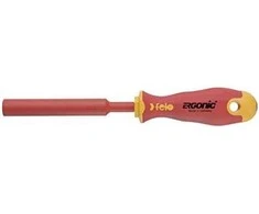 Felo šešiakampis atsuktuvas M6 Ergonic 400 VDE M-Tec izoliuotas 1000V 110mm (41906030)