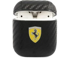 Ferrari FESA3CABK AirPods 3 dėklas juodos spalvos On Track PU Carbon