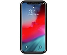 Ferrari FESSIHCP12SBK Apple iPhone 12 mini 5,4″ juodos spalvos kietas dėklas On Track Silicone
