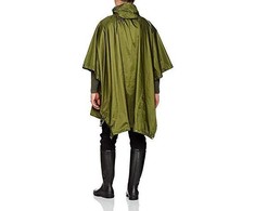 Italija Ferrino Todomodo Ripstop lietaus pončas, olive - L/XL
