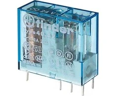 Finder Miniatiūrinė relė 2P 8A 5V DC (40.52.9.005.0000)