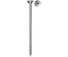 Fischer Medsraigčiai TORX 4,0x60, baltai cinkuoti, 200 vnt.