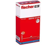 Fischer Kaiščiai gipso kartonui DUOTEC 12 su medsr. 10 vnt.