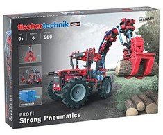 Fischer Technik Fischertechnik fischertechnik Strong Pneumatics, konstruktoriai