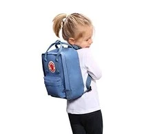 Fjällräven Kånken Mini Juodas vaikams miesto mokyklos kuprinė juoda (F23561-550)
