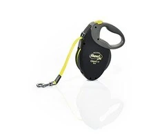 Flexi Giant Profesional Automatinis juostinis pavadėlis, 10 m / šunims iki 50kg / spalva: juoda ir pilka