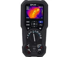 „Flir 160x120px“ iki 150 °C su lanksčiais matavimo spaustukais ir ličio polimerų akumuliatoriumi