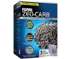 Fluval Carbon Zeo-Carb kasetė filtrams, 450g (3x150g)