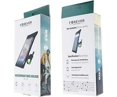 Neperšlampamas dviračio laikiklis BH-130 Forever Outdoor juodas