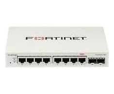 Šakotuvas FORTINET FS-108F L2 komutatorius - 8 x GE RJ45 jungtys 2 x GE SFP 12V/3A maitinimo adapteris be ventiliatoriaus, kurio įėjimo įtampa 100