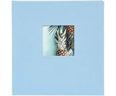Albumas GOLDBUCH 27729 Bella Vista sky-mėlynas 30x31/60psl, balti lapai | kampučiai/lipdukai | knyginio rišimo