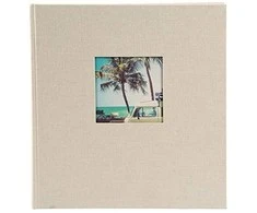 Albumas GOLDBUCH 31723 Bella Vista sandgrey 30x31/100psl, balti lapai | kampučiai/lipdukai | knyginio rišimo