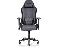 Žaidimų kėdė Fourze Cloud Fabric Gaming Chair, Tamsiai pilka