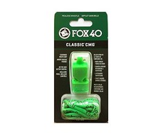 Fox40 Švilpukas su neon styga Fox 40 Classic Cmg žalia (38151)