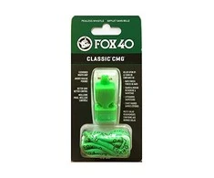 Fox40 Švilpukas su neon styga Fox 40 Classic Cmg žalia (38151)