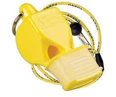 Fox40 Švilpukas Fox 40 CMG Safety Classic geltonas+virvutė 9603-0208