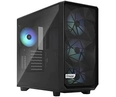 „Fractal Design“ | „Meshify 2 RGB TG Light Tint“ | Šoninis langas | Juodas | E-ATX | ATX