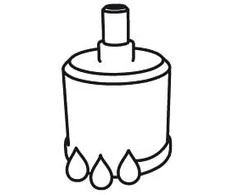 Graphite Grafito deimantinis grąžtas porceliano keramikos dirbiniams 22mm