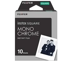 Fujifilm | Instax Square Monochrome (10pl) Momentinis filmas | 86 x 72 mm | Vaizdo sritis: 62 × 62 mm | Kiekis 10