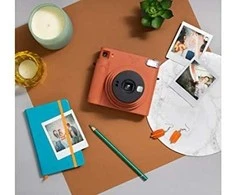 Fujifilm instax SQUARE SQ 1 terakotos oranžinės spalvos rinkinys