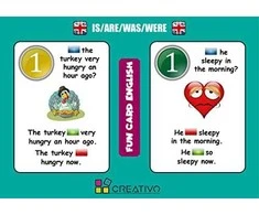 Creativo Pramogos kortelė anglų kalba yra / buvo / buvo CREATIVO