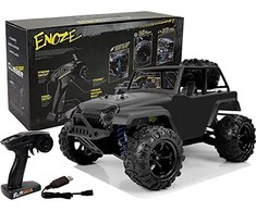 Lean Toys Remote Controlled Off-Road 1:18 Juodas ENOZE 9304 40 km/h
