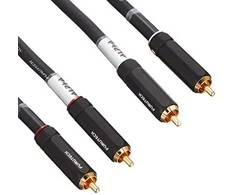 Kabelis Furutech ADL RCA (Cinch) - RCA (Cinch) 1m juoda